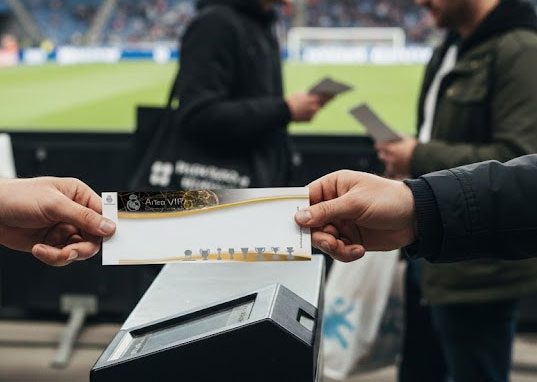 Diseño de entrada VIP – Real Madrid entrada VIP del Real Madrid diseñada para evento con acreditación personalizada