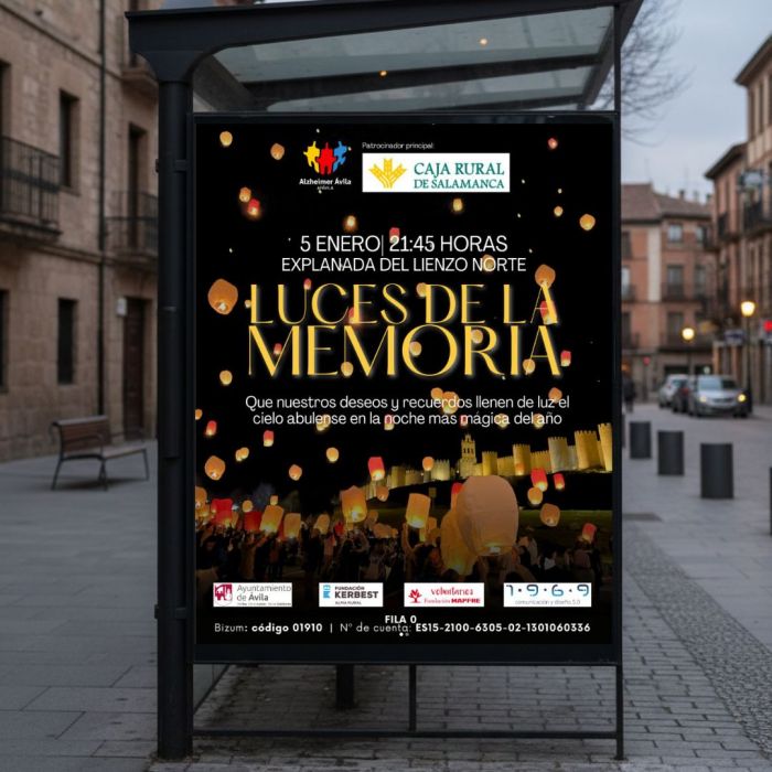Estudio 1969, patrocinador de Luces de la Memoria en Ávila