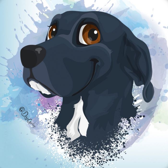 Doggygraphics: Mascotas «cartoonizadas» del mundo entero